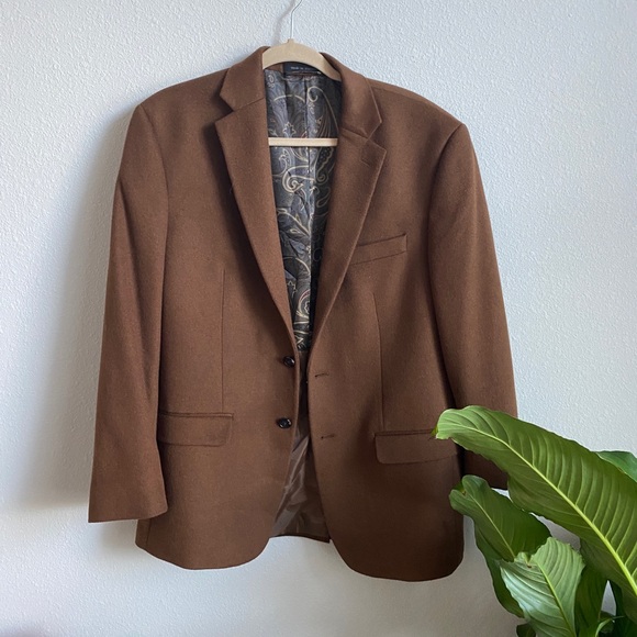 Lauren Ralph Lauren Wool Camel Blazer